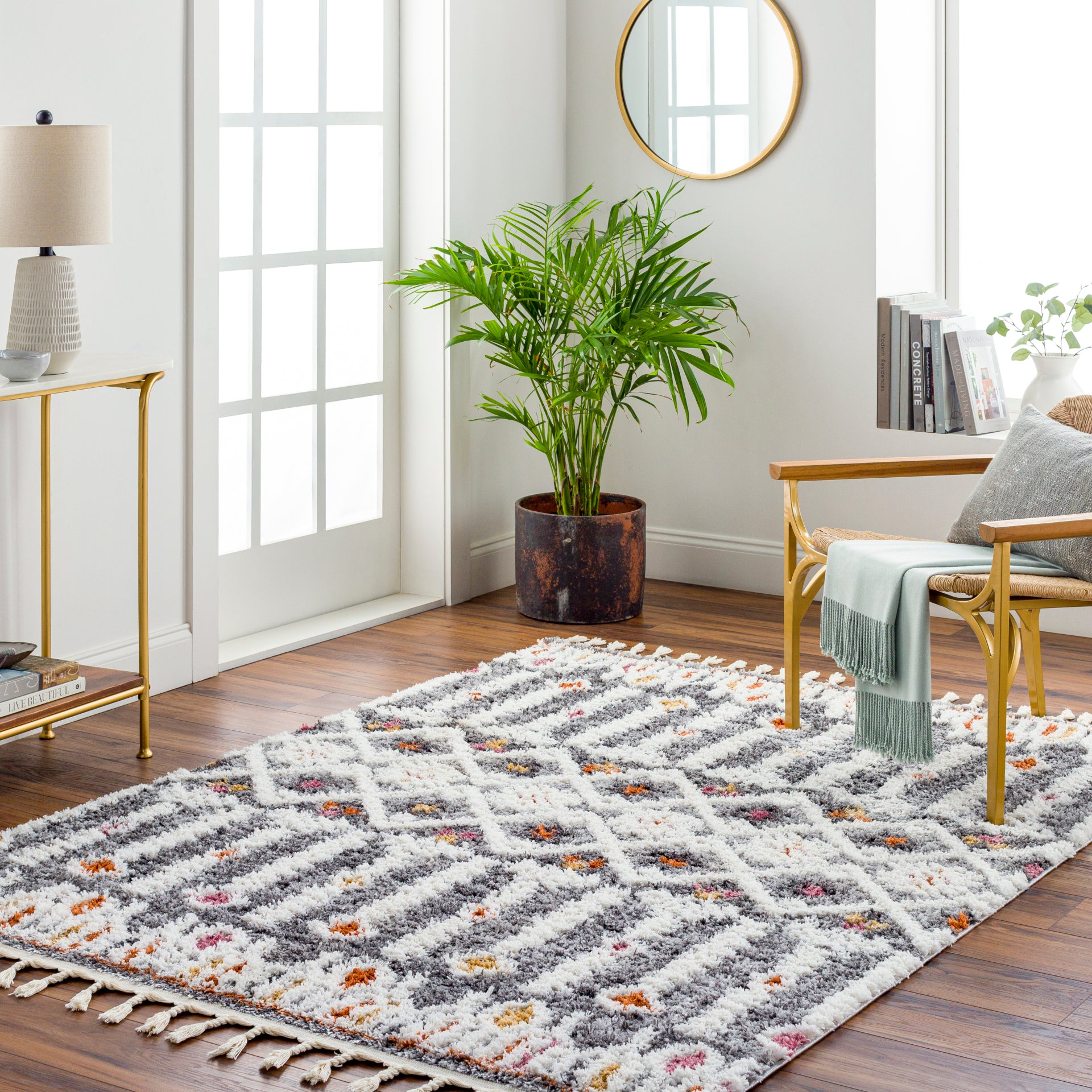 Polaris Machine Woven Rug Livabliss Polaris