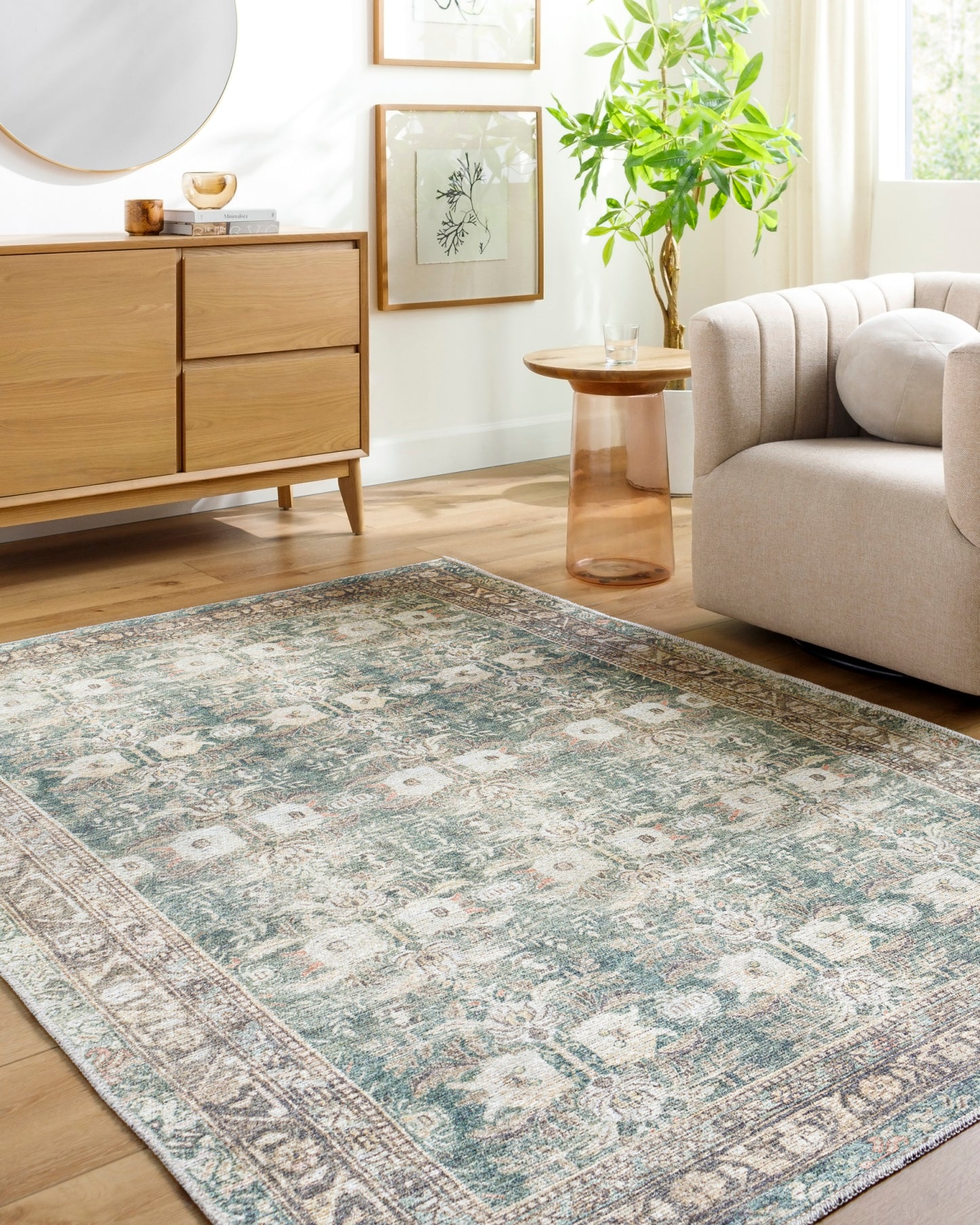 Vinny Machine Woven Rug Livabliss Vinny