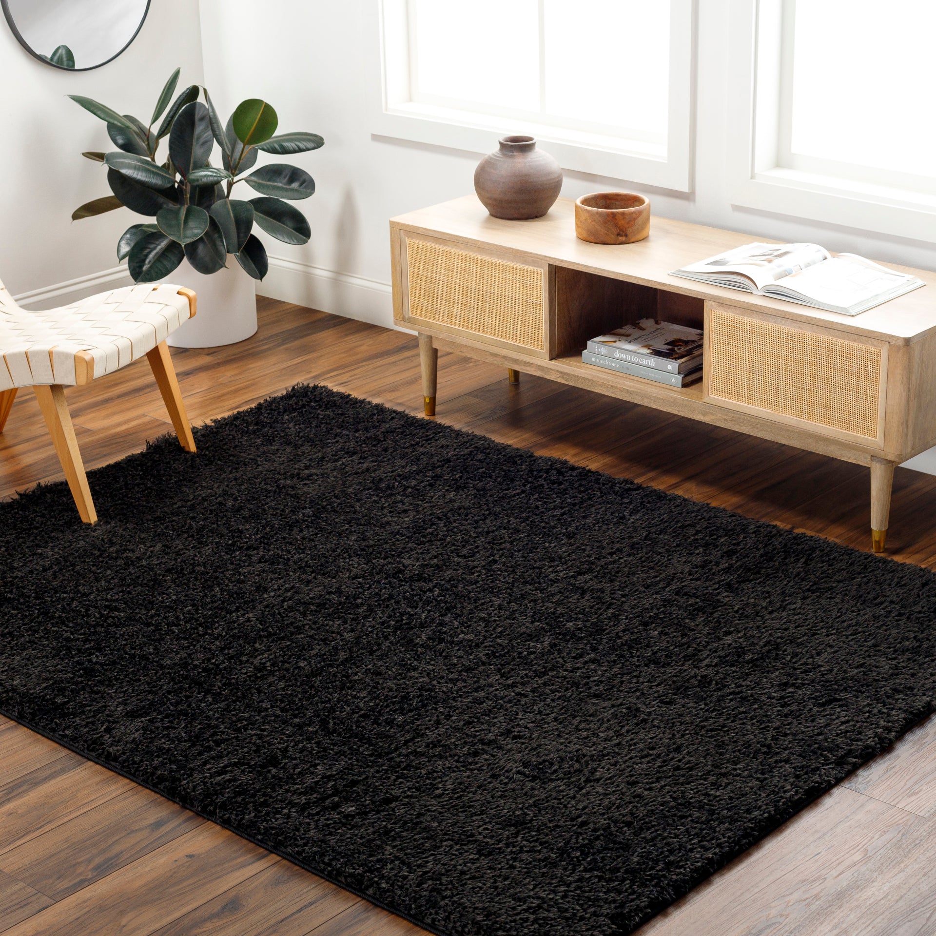 Moda Shag Machine Woven Rug Livabliss Moda Shag