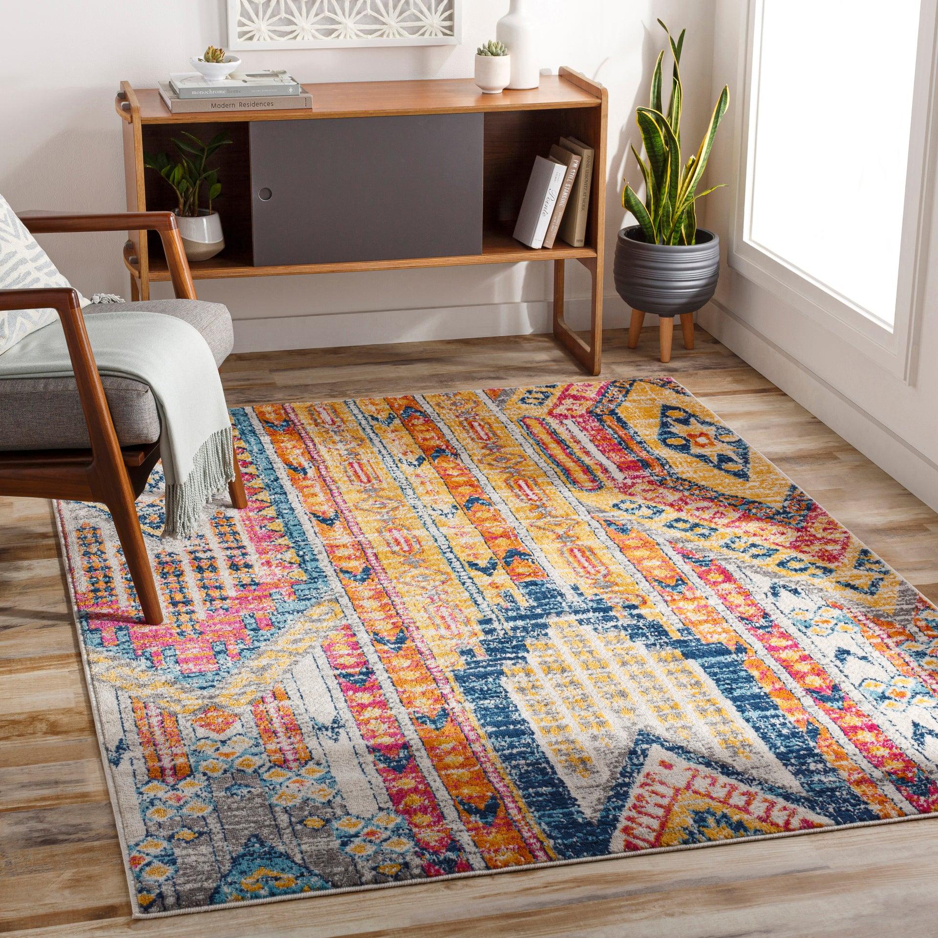 Floransa Machine Woven Rug Livabliss Floransa