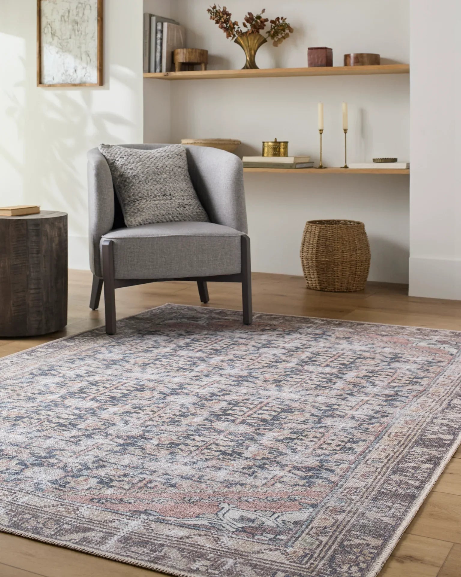 Amelie Machine Woven Rug Livabliss Amelie