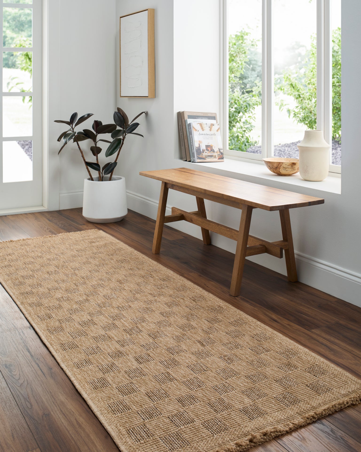 Mirage Machine Woven Rug Livabliss Mirage