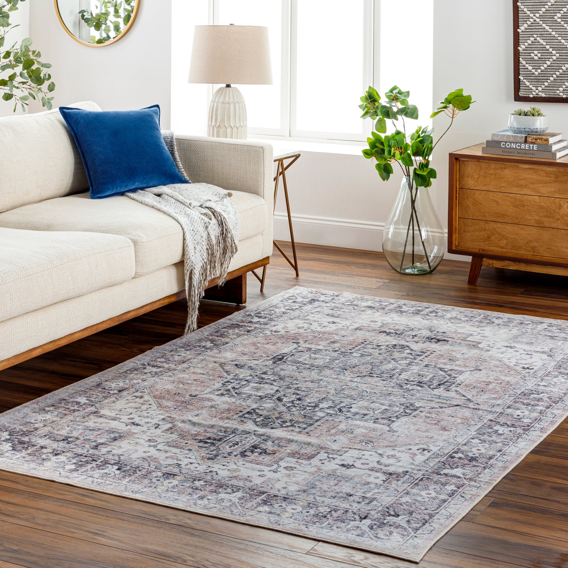 Lavable Machine Woven Rug Livabliss Lavable