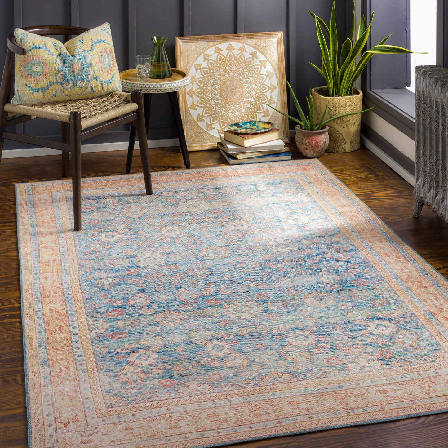 Iris Machine Woven Rug Livabliss Iris