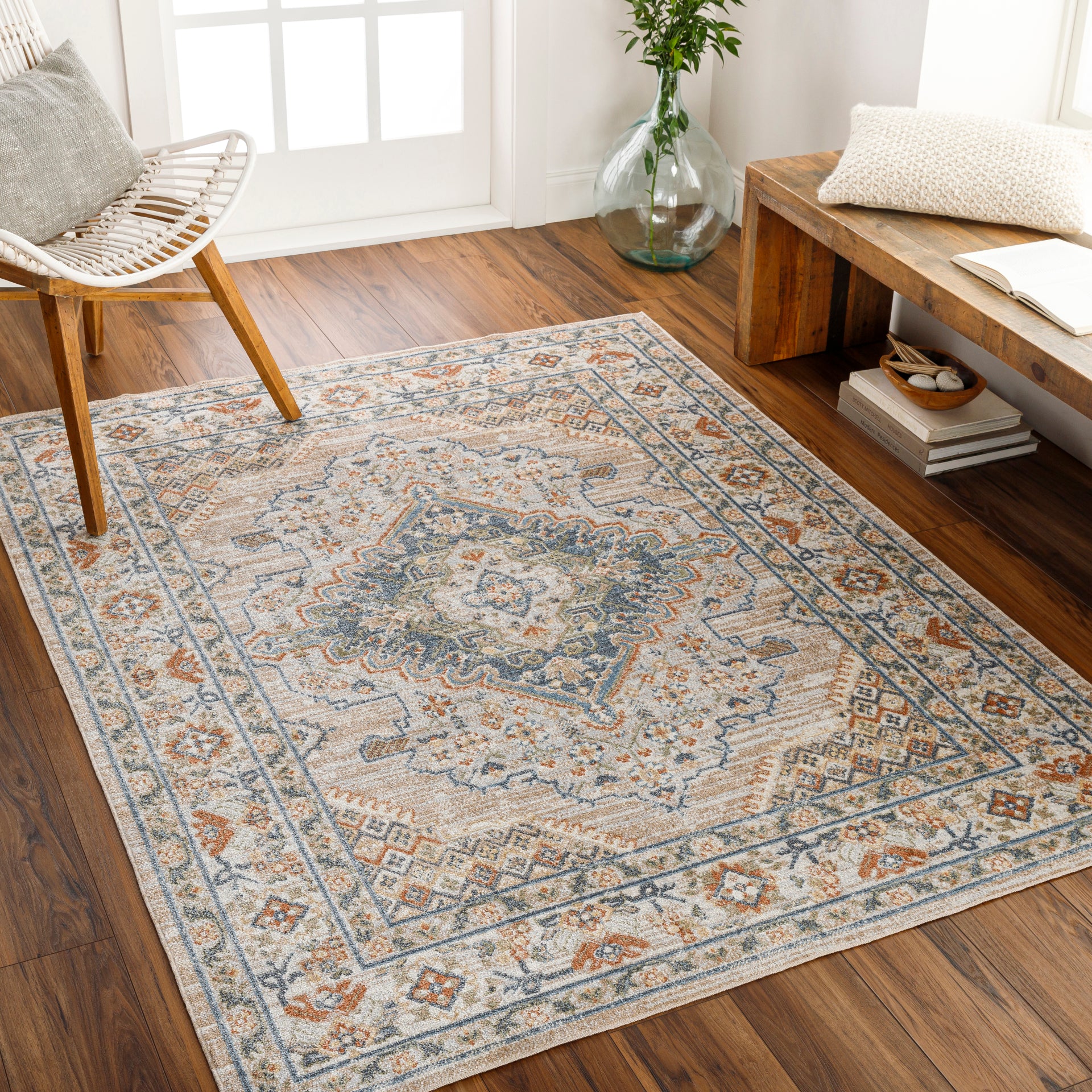 Lillian Machine Woven Rug Livabliss Lillian