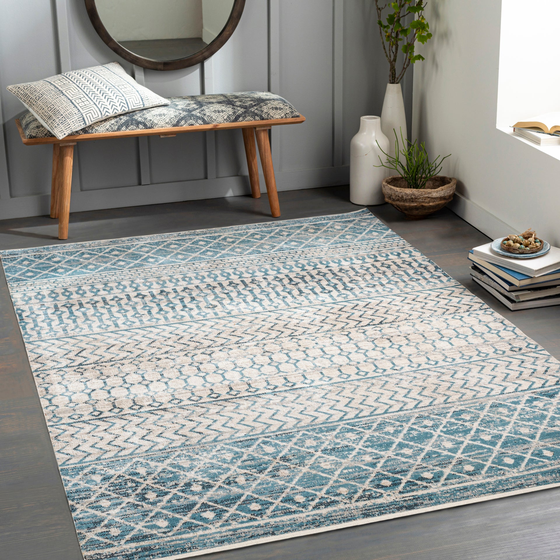 Lavadora Machine Woven Rug Livabliss Lavadora
