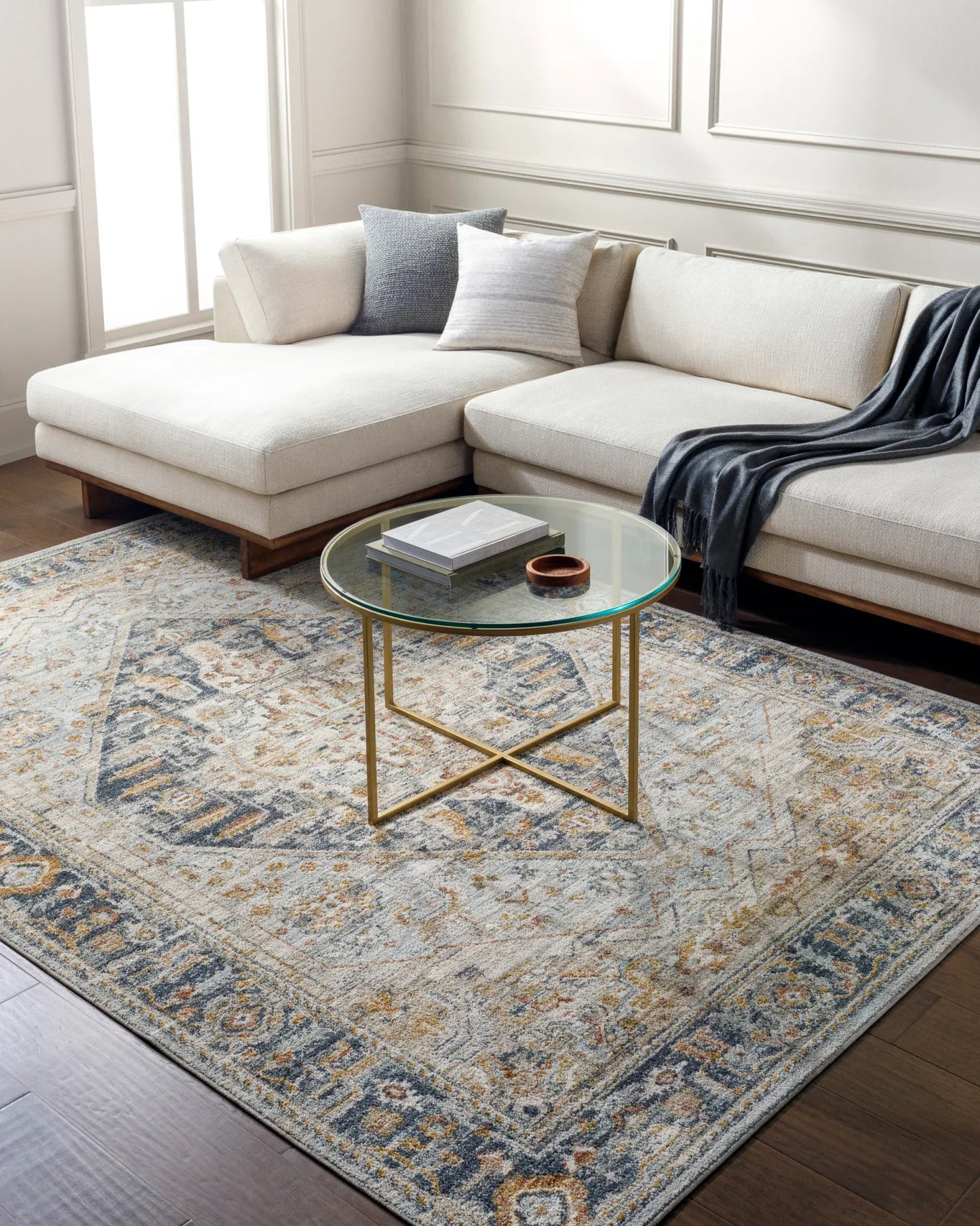 Beckham Machine Woven Rug Livabliss Beckham