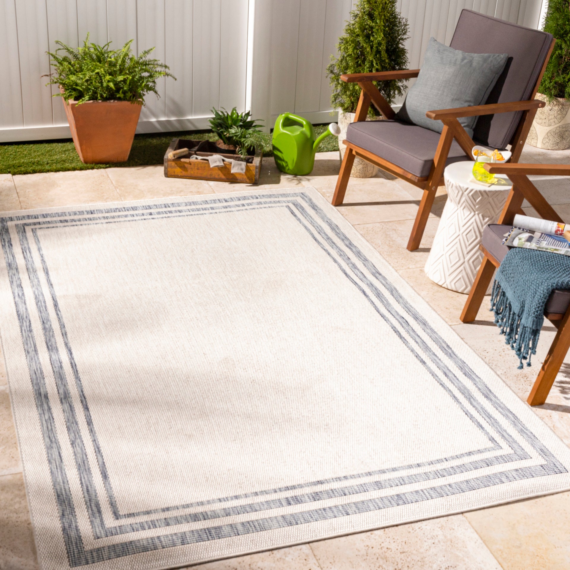 Tuareg Machine Woven Rug Livabliss Tuareg