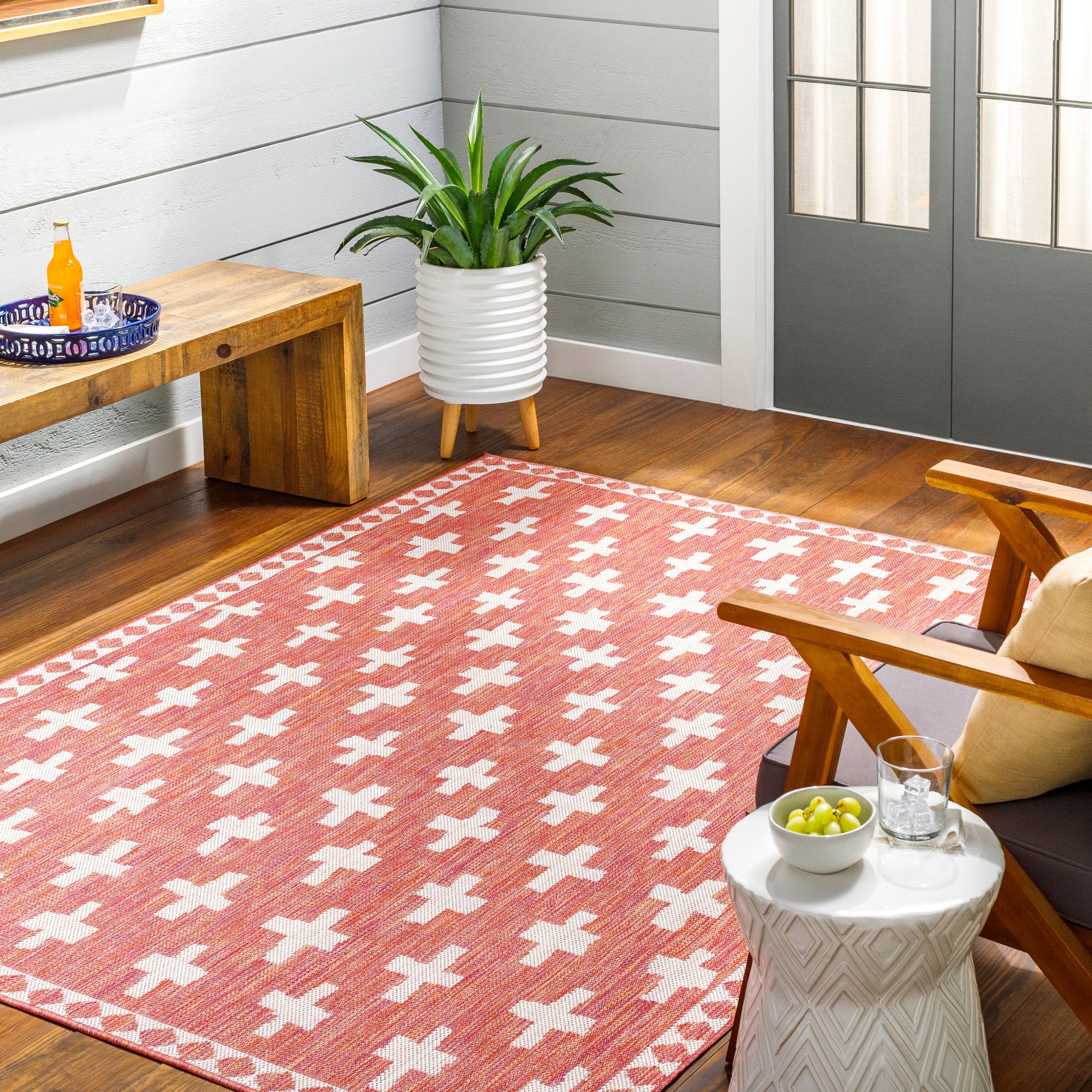 Long Beach Machine Woven Rug Livabliss Long Beach