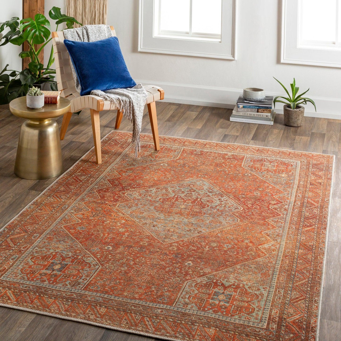 Amelie Machine Woven Rug Livabliss Amelie
