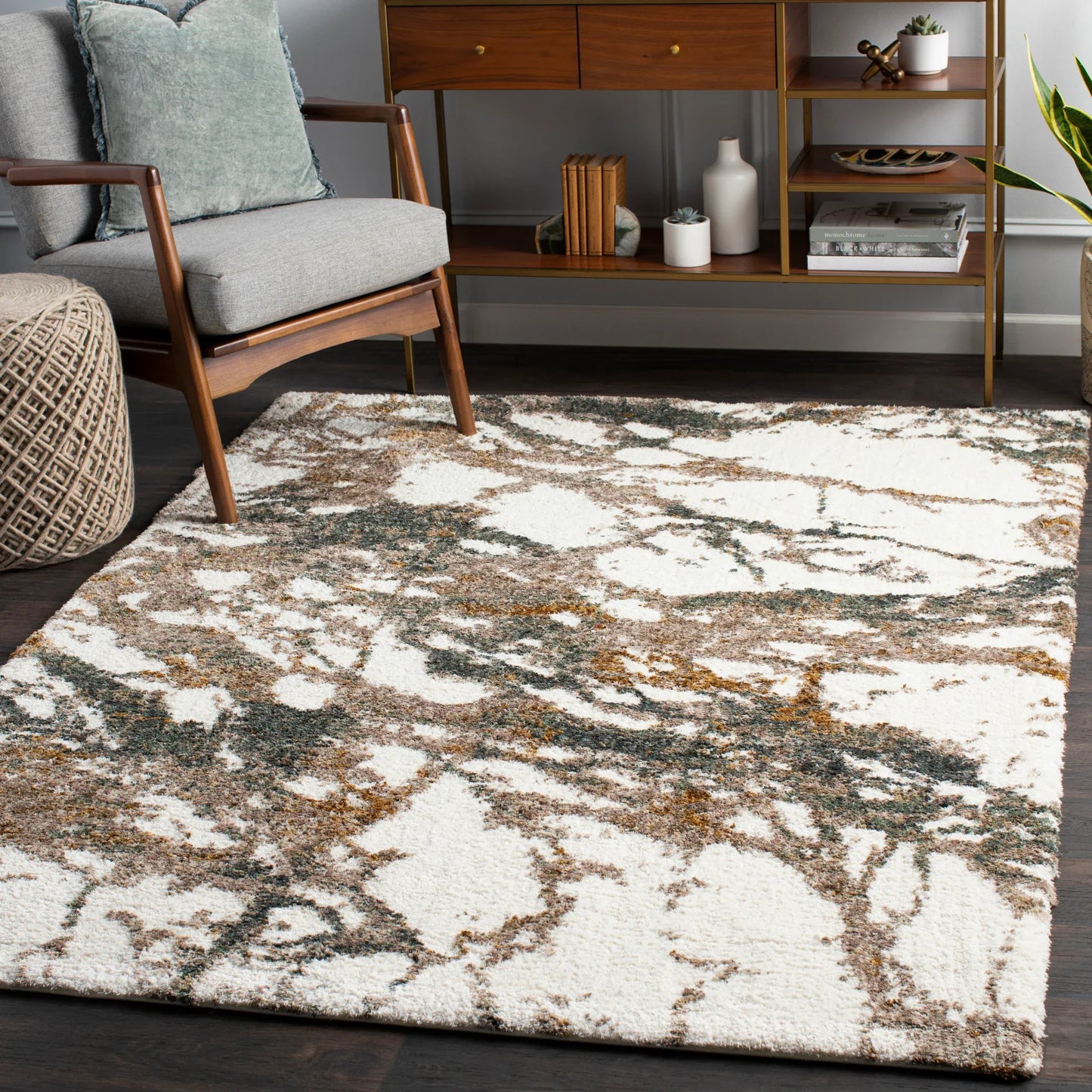 Celestial Shag Machine Woven Rug Livabliss Celestial Shag