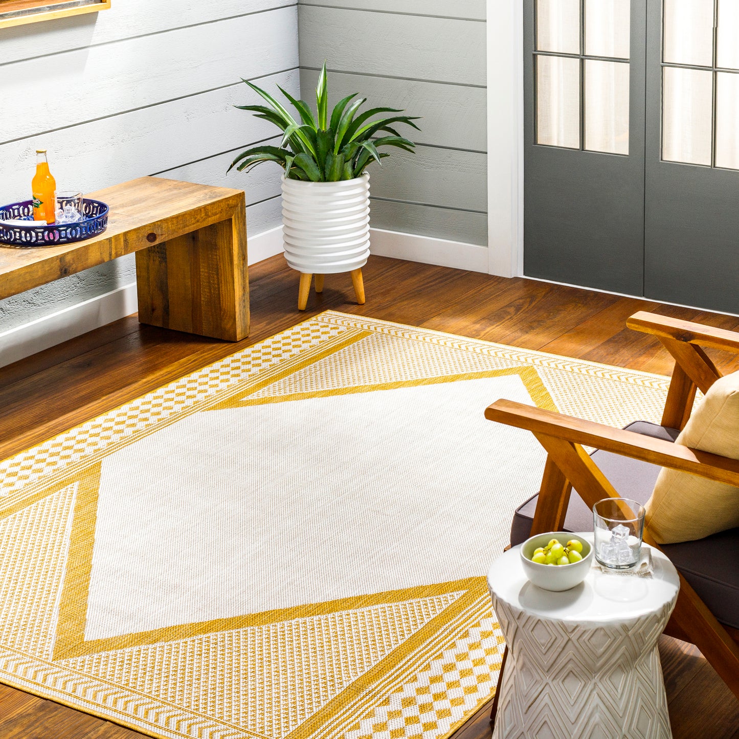 Long Beach Machine Woven Rug Livabliss Long Beach