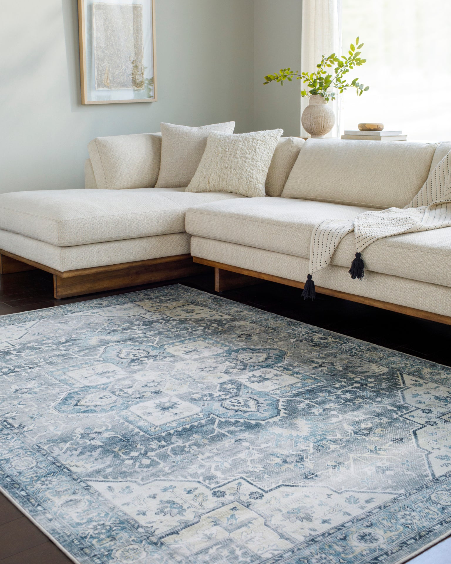 Lavable Machine Woven Rug Livabliss Lavable