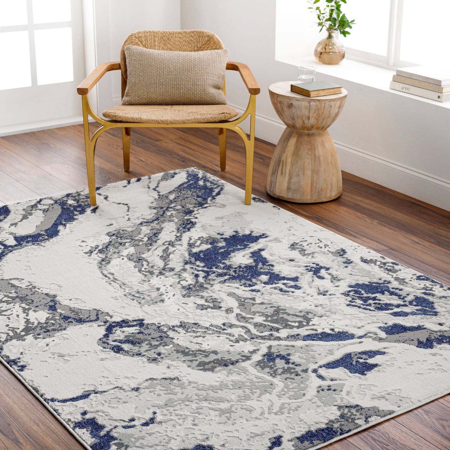 Sunrise Machine Woven Rug Livabliss Sunrise