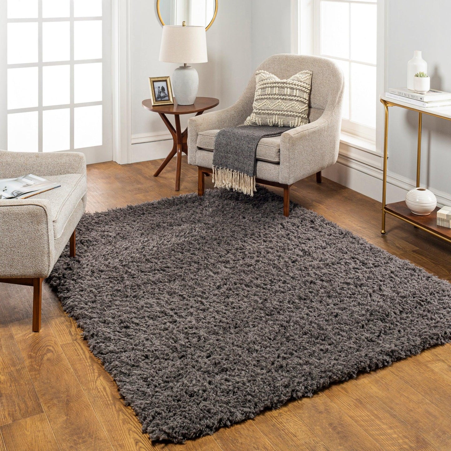 Angora Machine Woven Rug Livabliss Angora