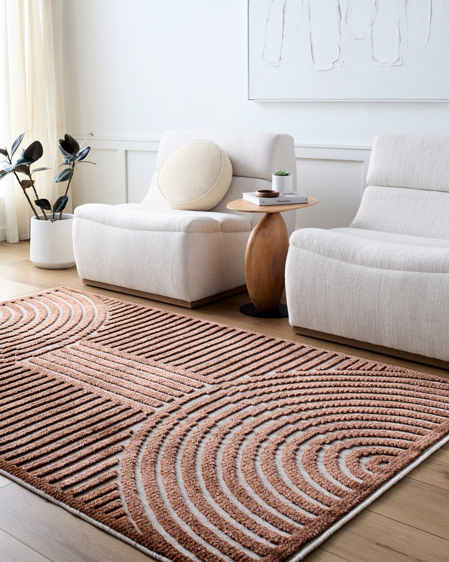 Lyna Machine Woven Rug Livabliss Lyna