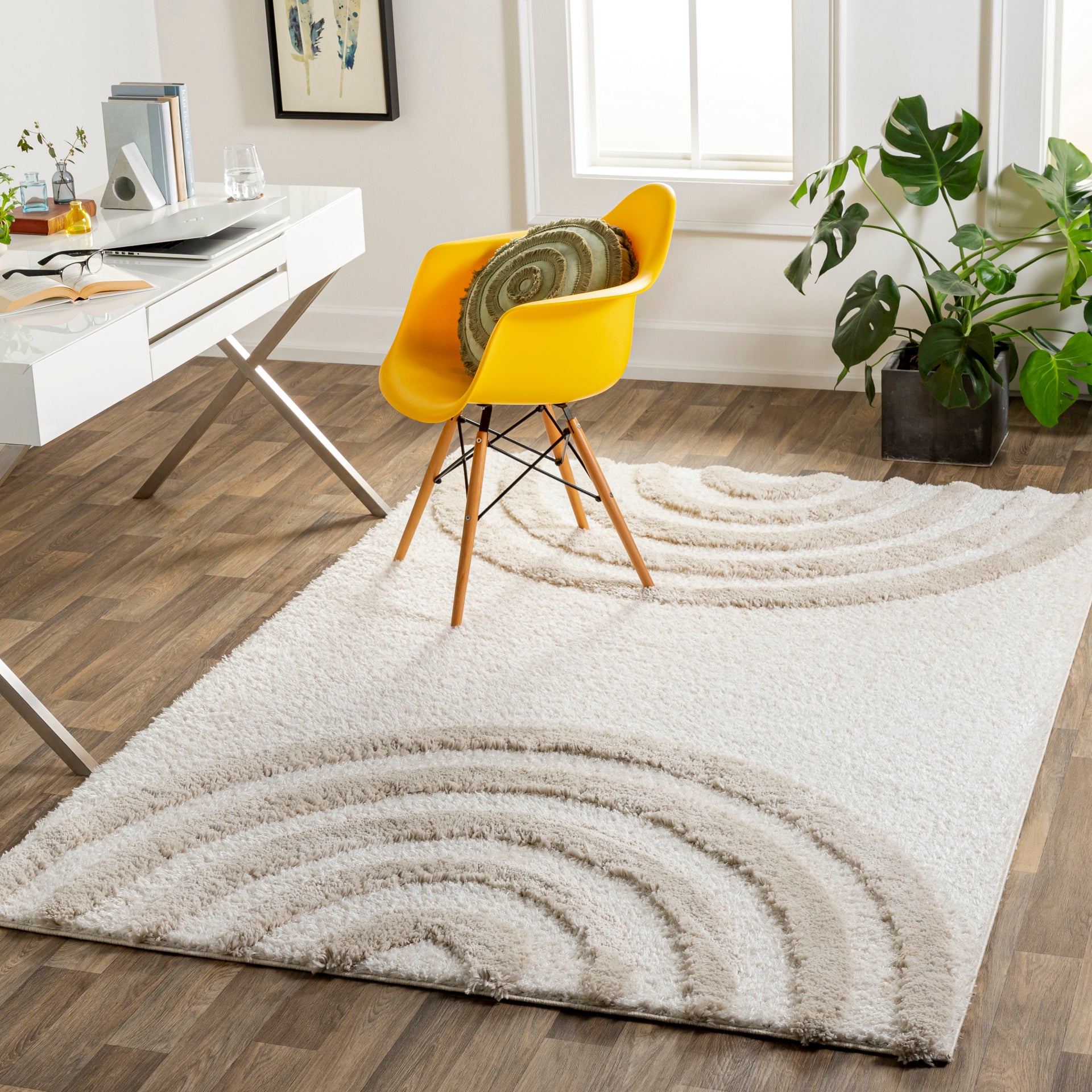 Hudson Shag Machine Woven Rug Livabliss Hudson Shag