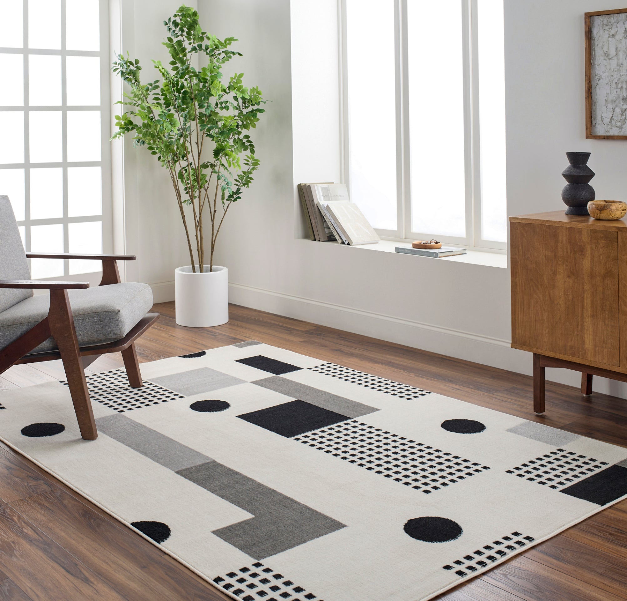 Pisa Machine Woven Rug Livabliss Pisa