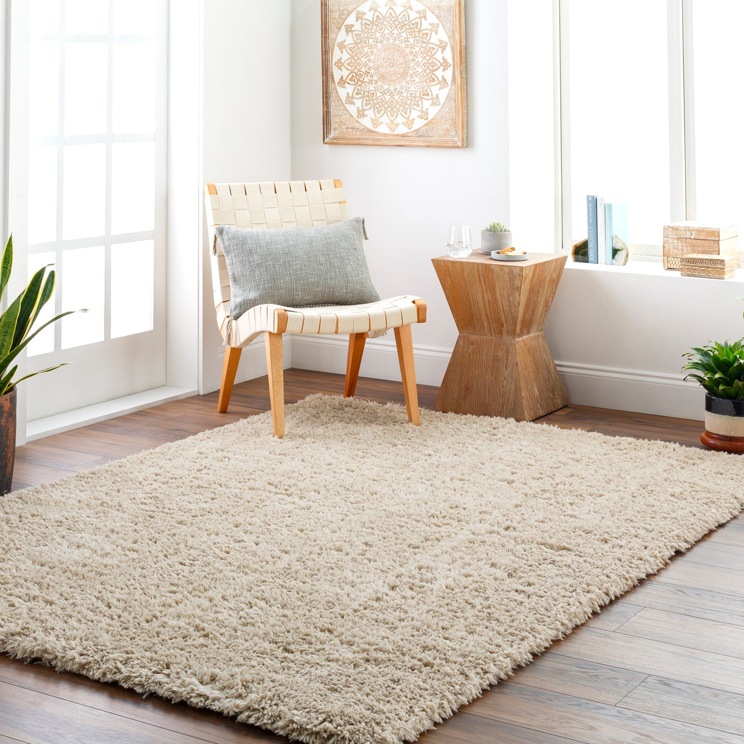 Verde Machine Woven Rug Livabliss Verde