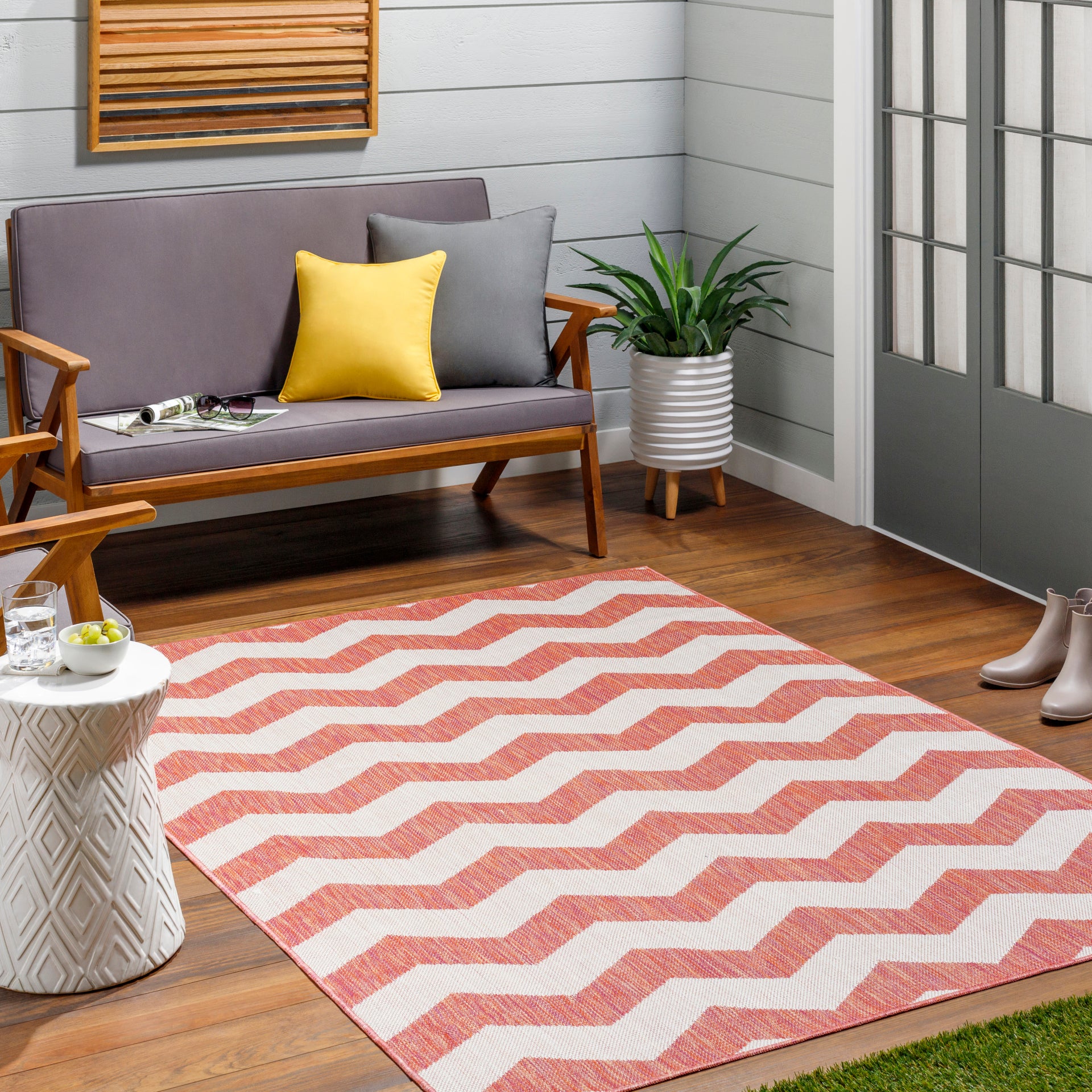 Long Beach Machine Woven Rug Livabliss Long Beach