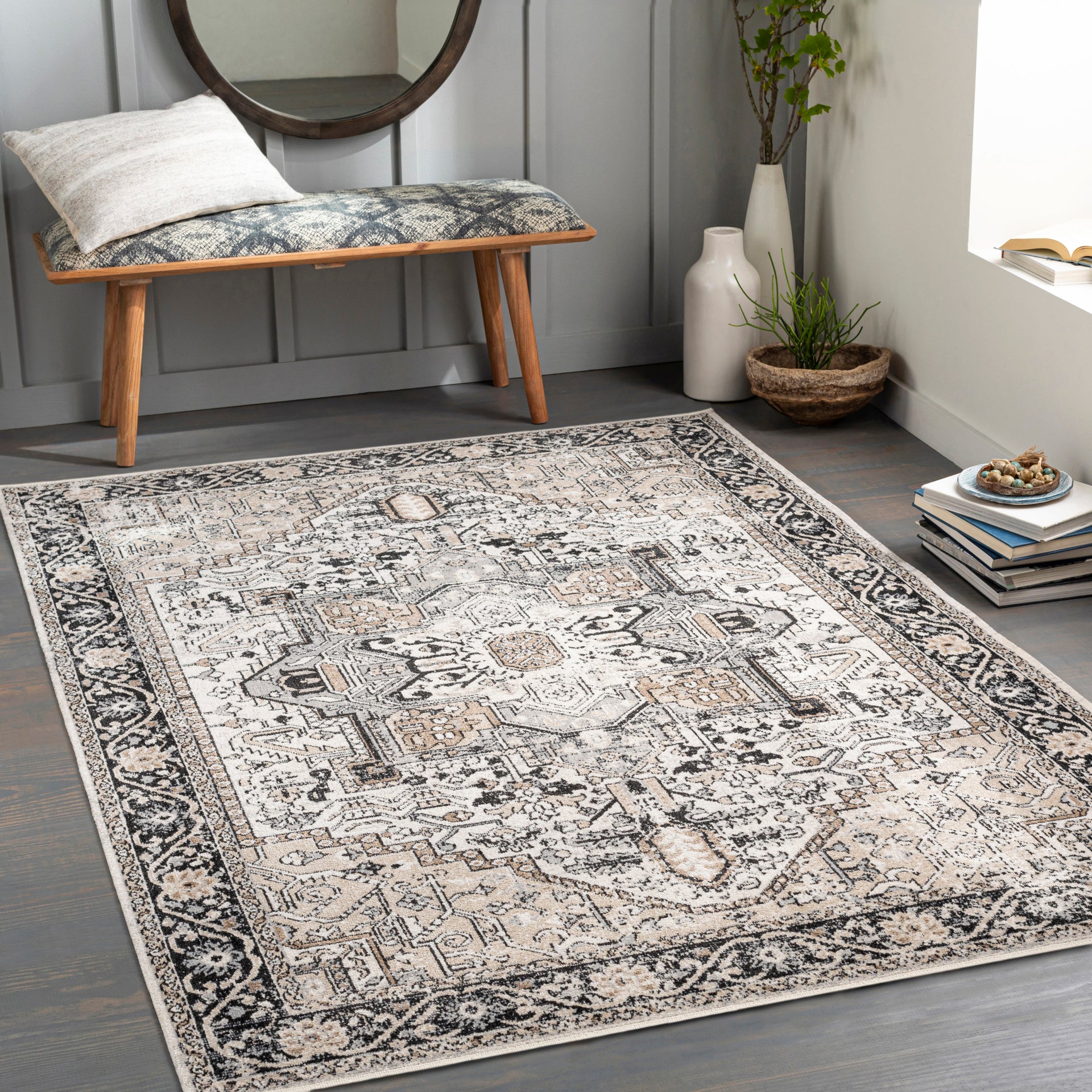 Lavadora Machine Woven Rug Livabliss Lavadora