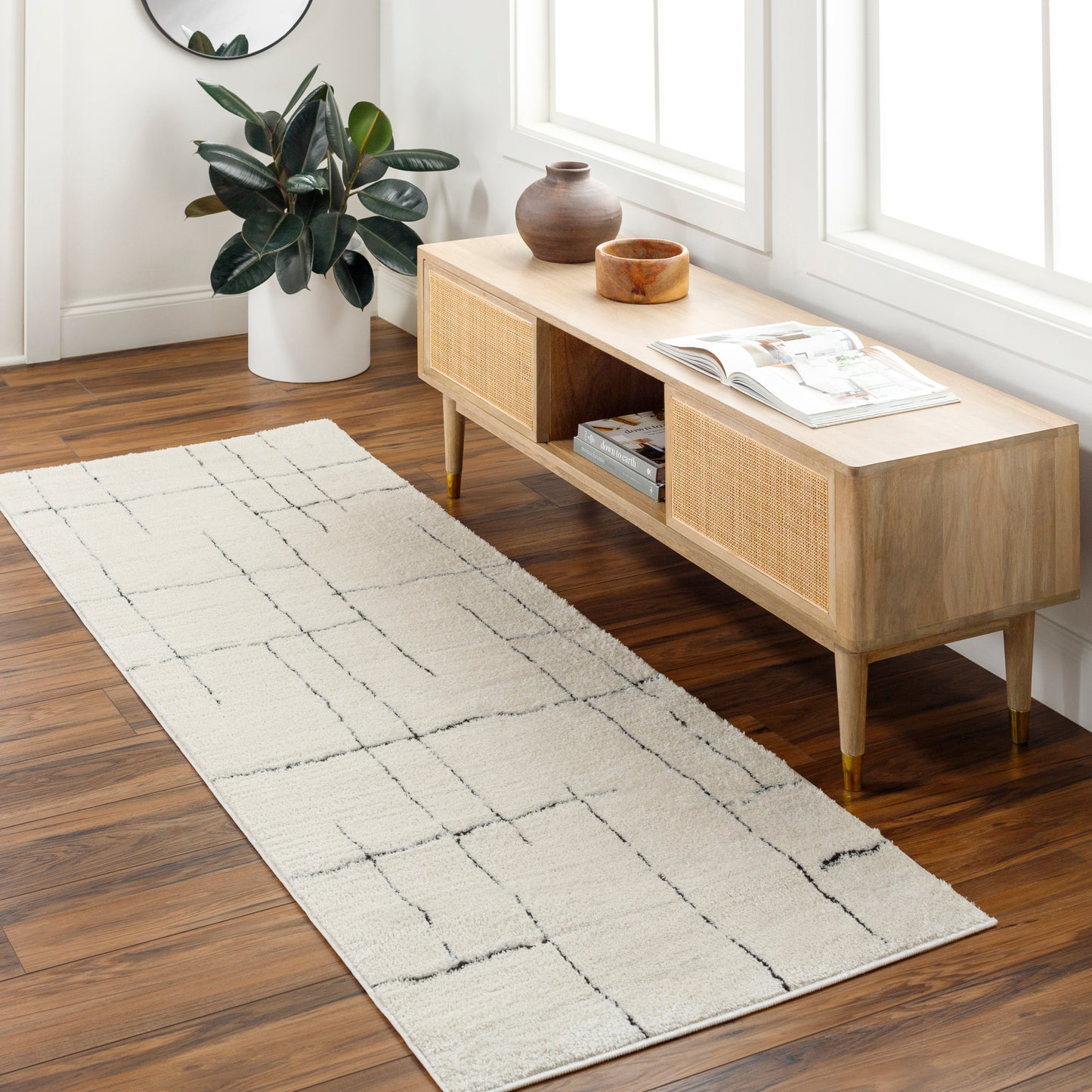 Freud Machine Woven Rug Livabliss Freud