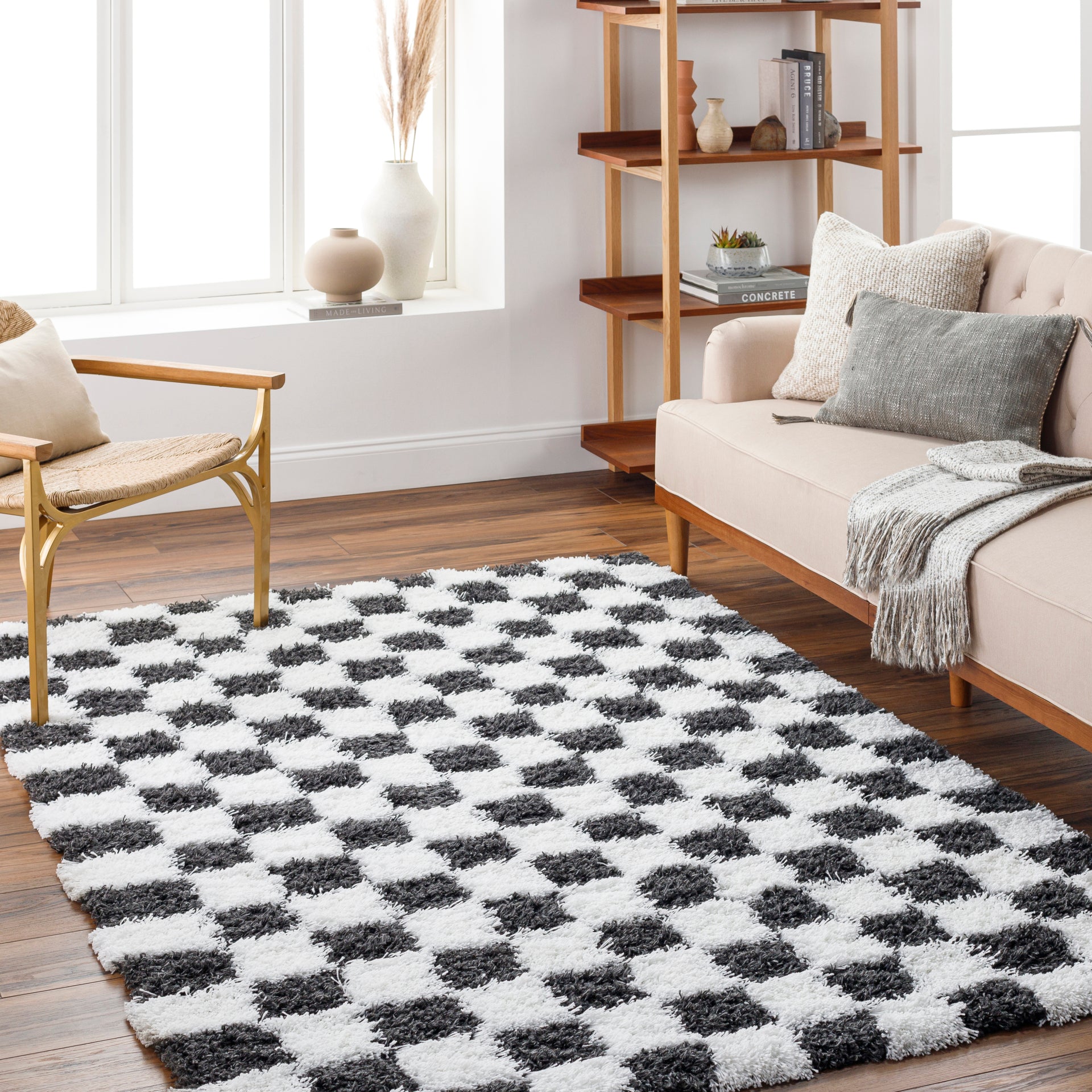 Urban Shag Machine Woven Rug Livabliss Urban Shag
