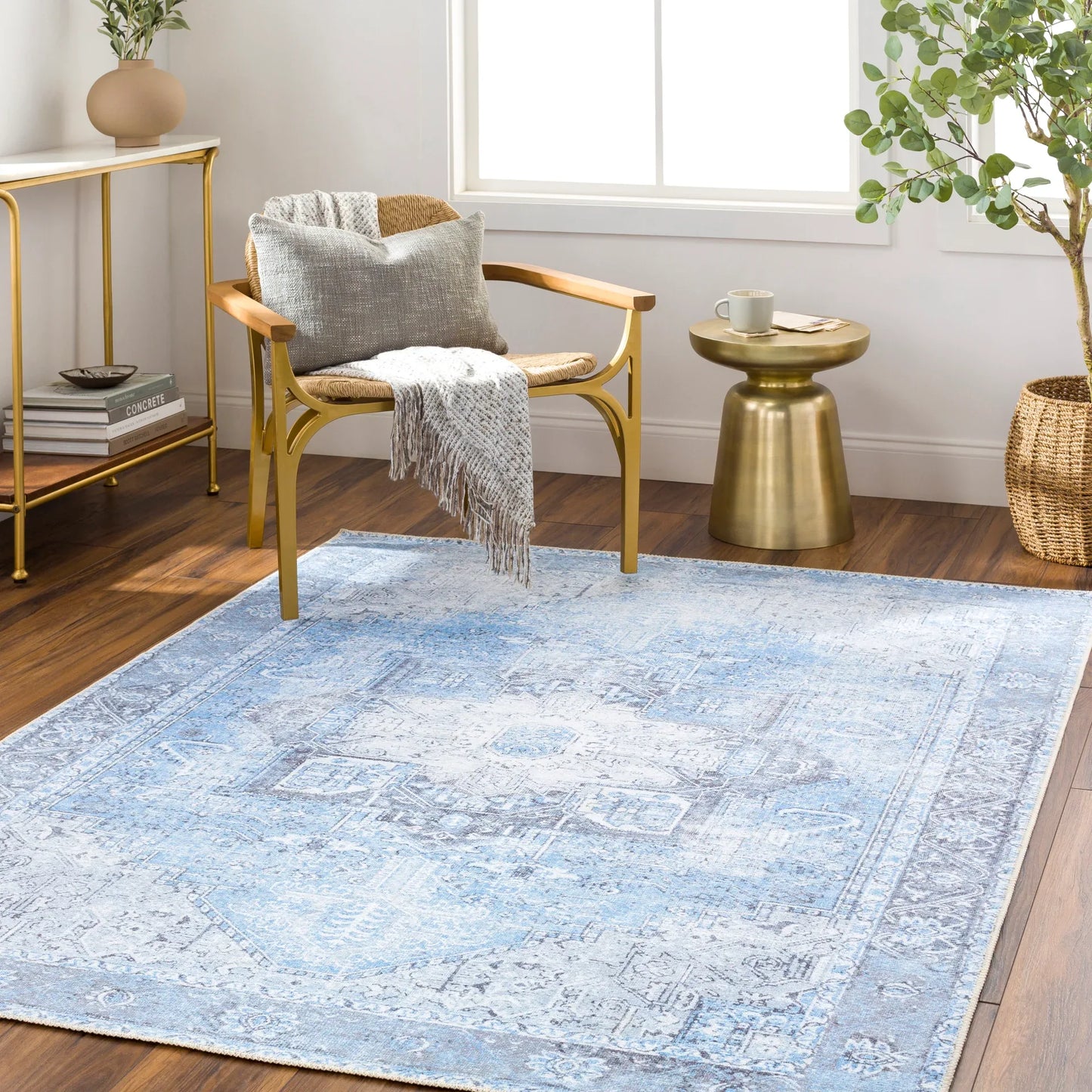 Amelie Machine Woven Rug Livabliss Amelie