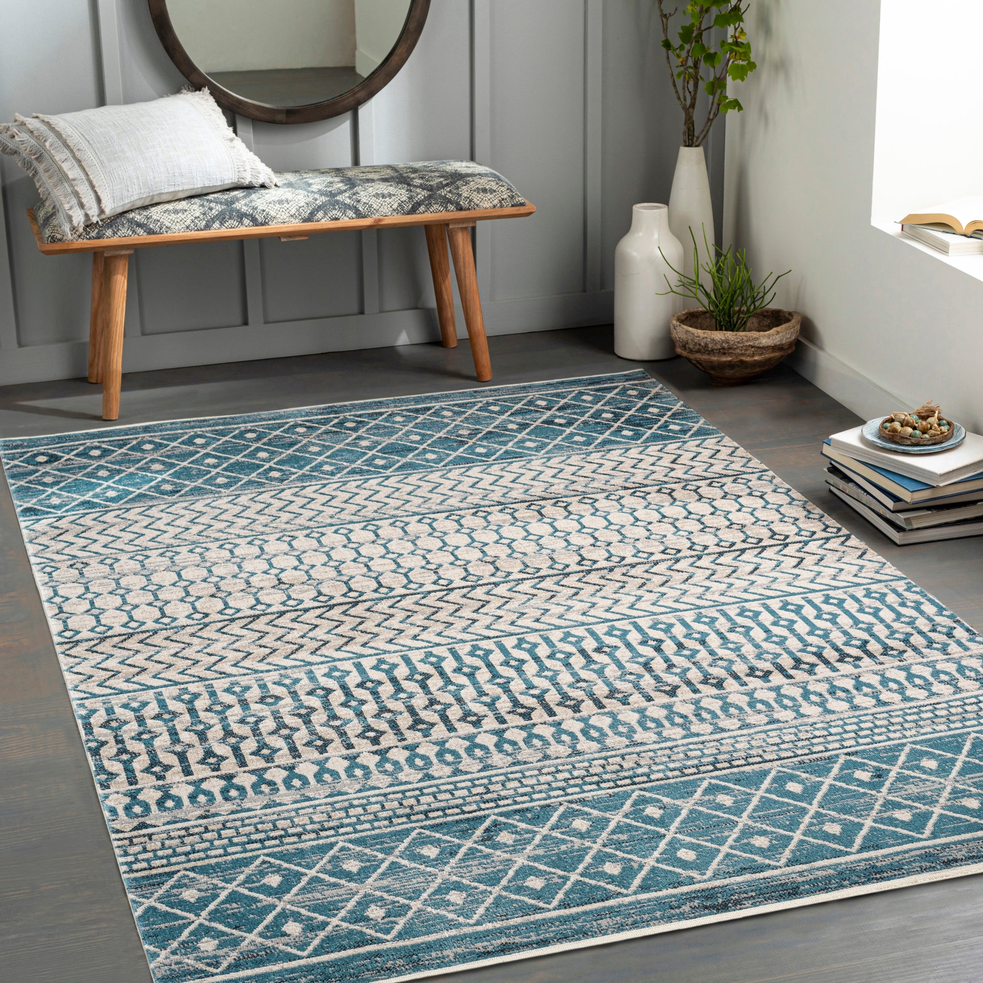 Lavadora Machine Woven Rug Livabliss Lavadora