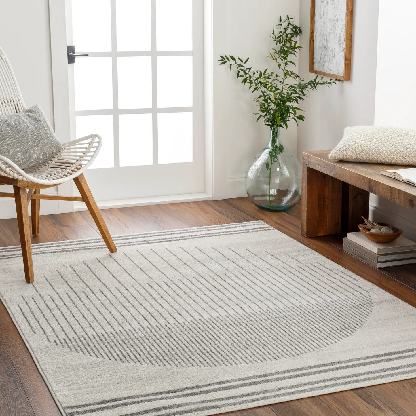 Floransa Machine Woven Rug Livabliss Floransa