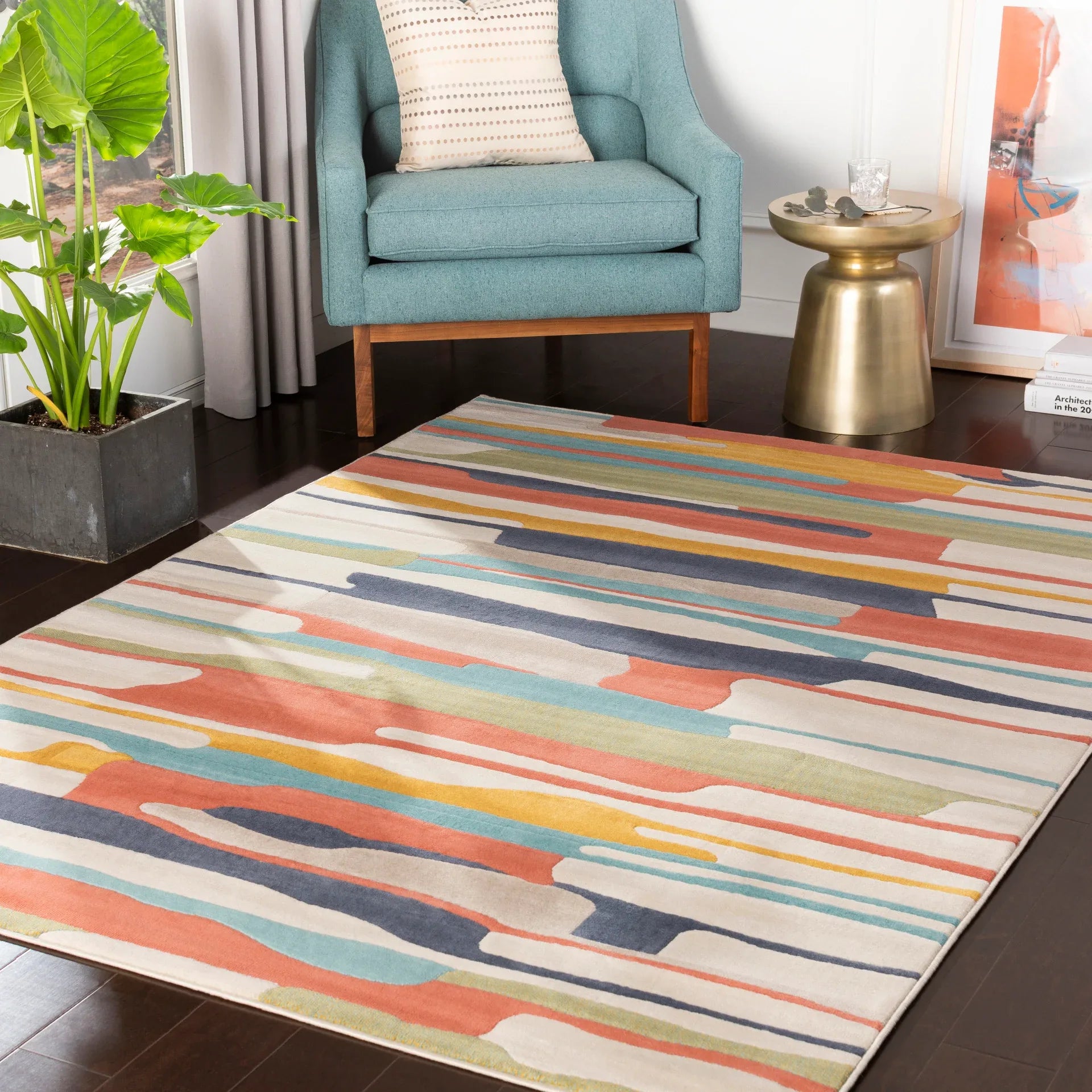 City Machine Woven Rug Livabliss City