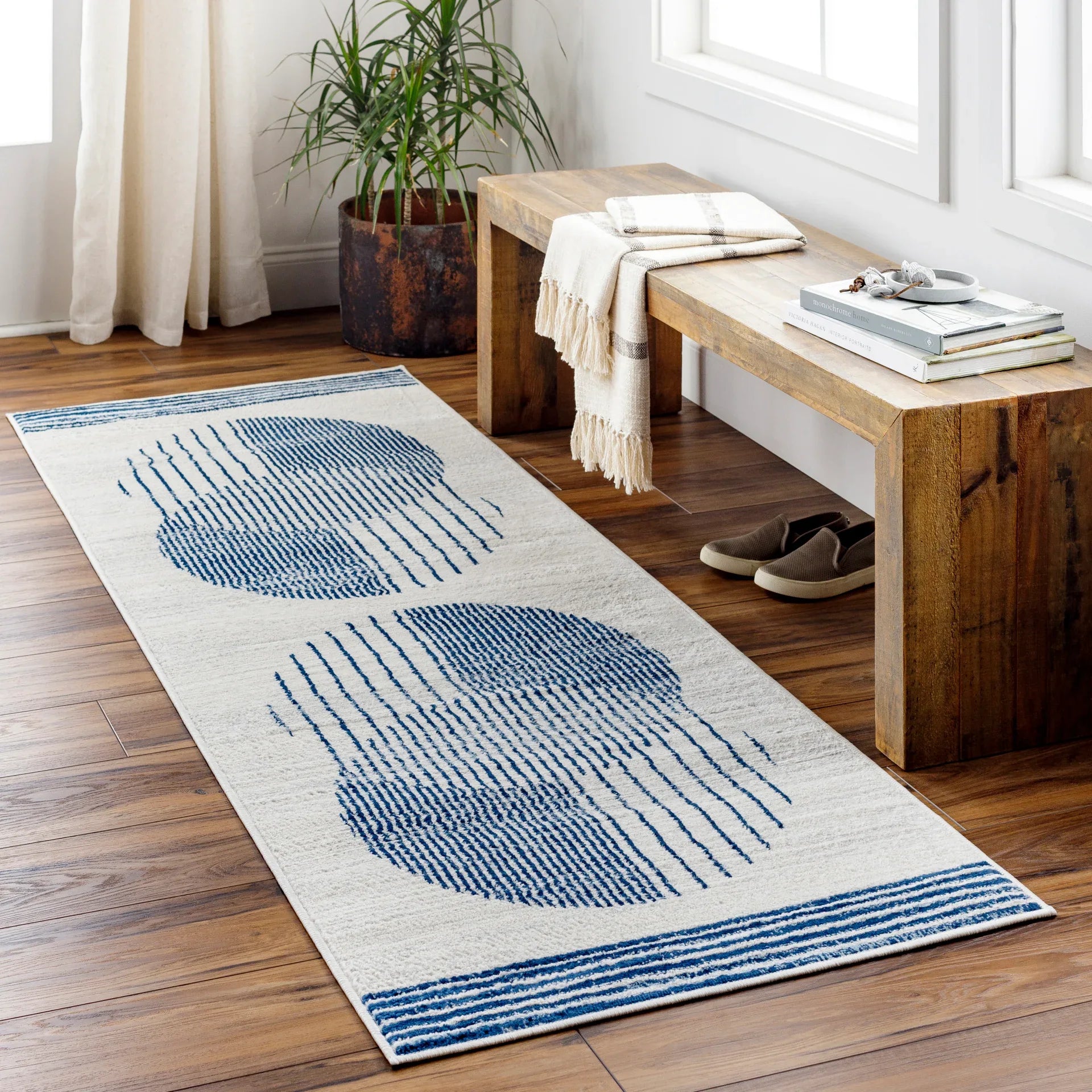 Floransa Machine Woven Rug Livabliss Floransa