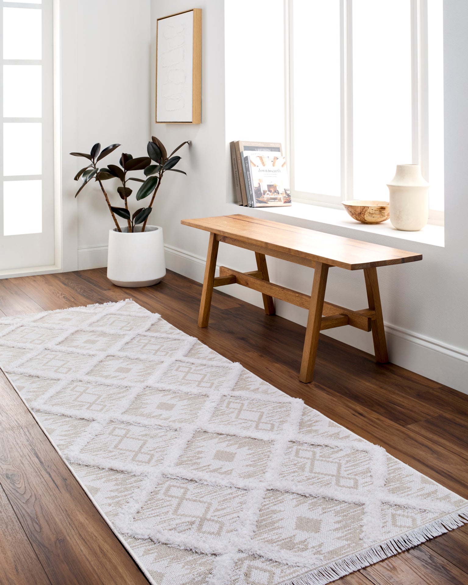 Morocotton Machine Woven Rug Livabliss Morocotton