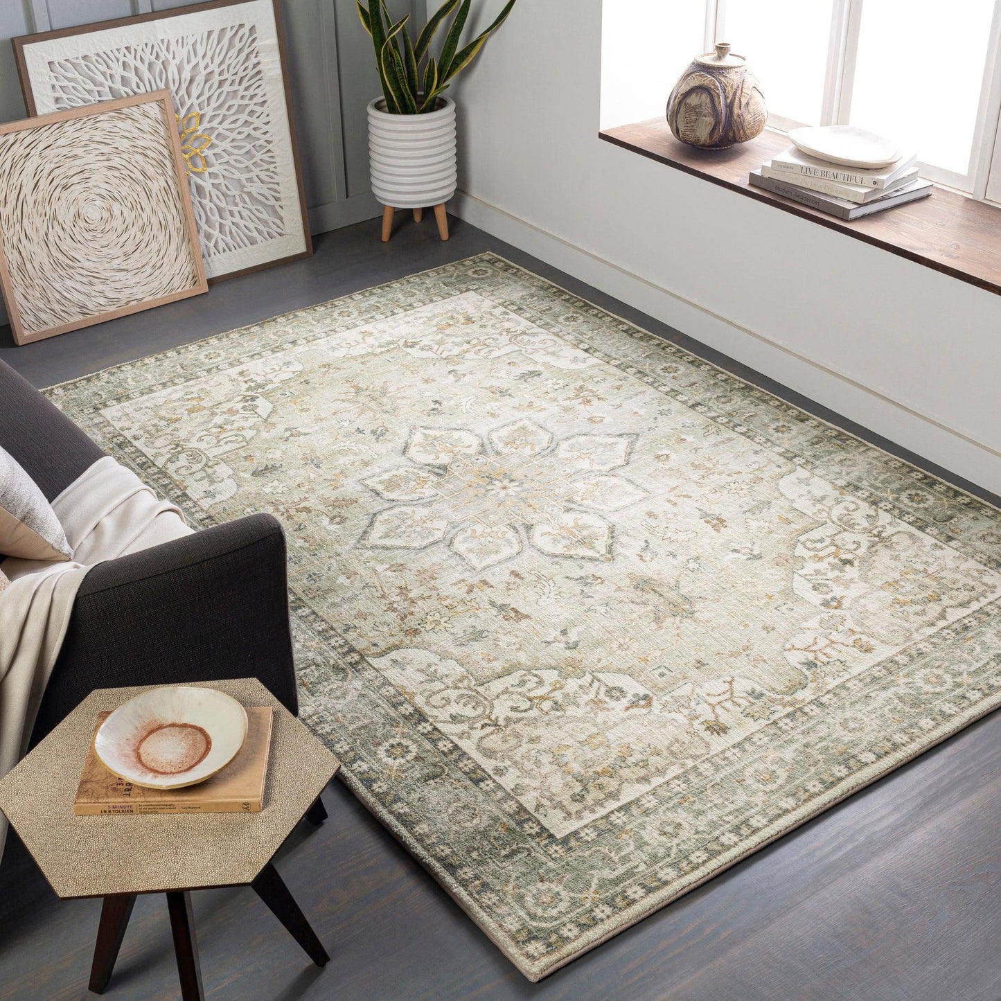 Erin Machine Woven Rug Livabliss Erin
