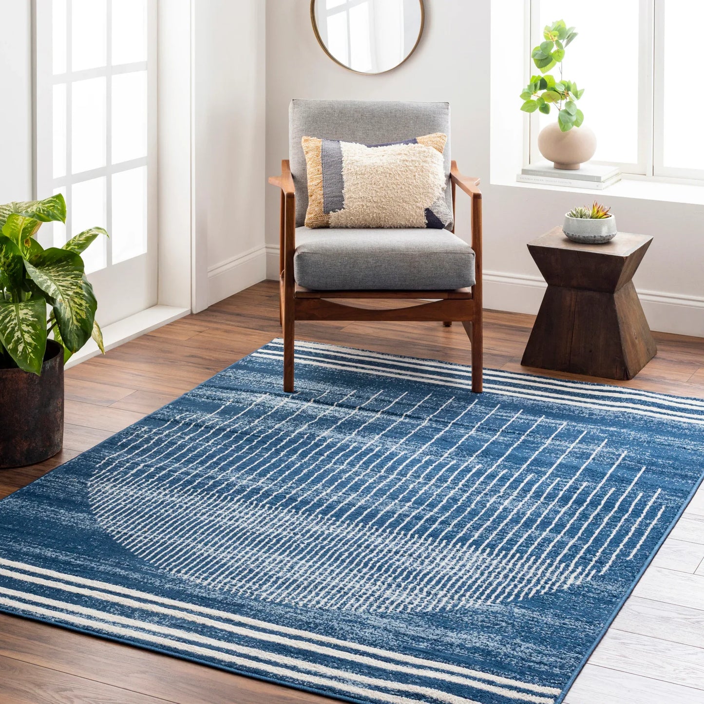 Floransa Machine Woven Rug Livabliss Floransa