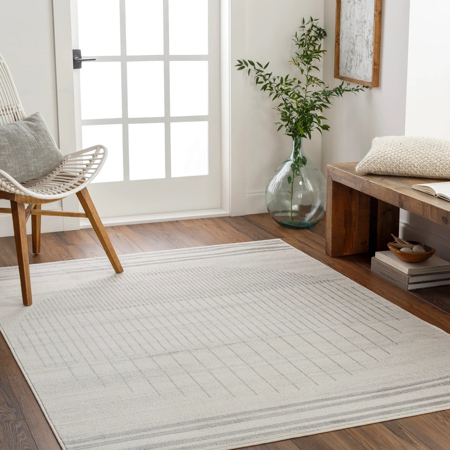 Floransa Machine Woven Rug Livabliss Floransa