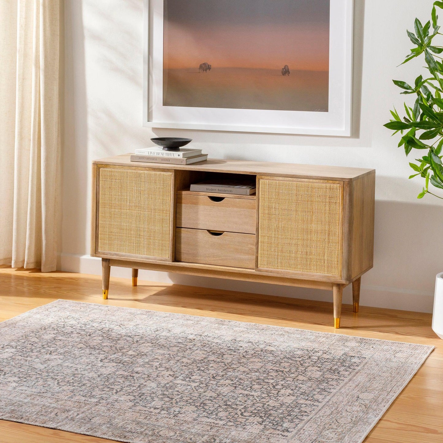 Amelie Machine Woven Rug Livabliss Amelie
