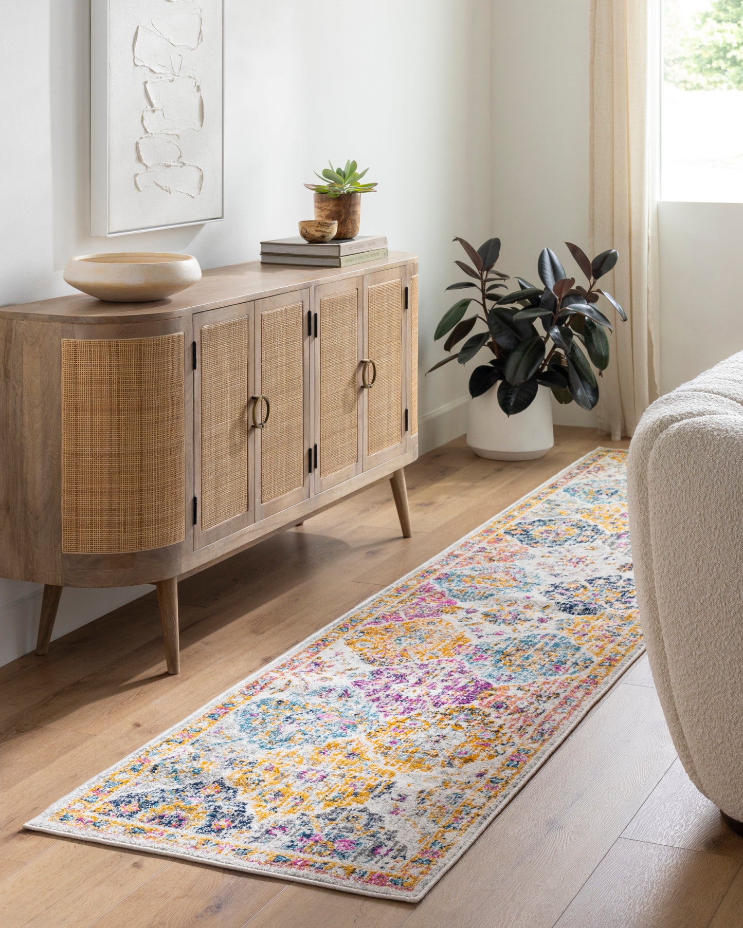 Harput Machine Woven Rug Livabliss Harput