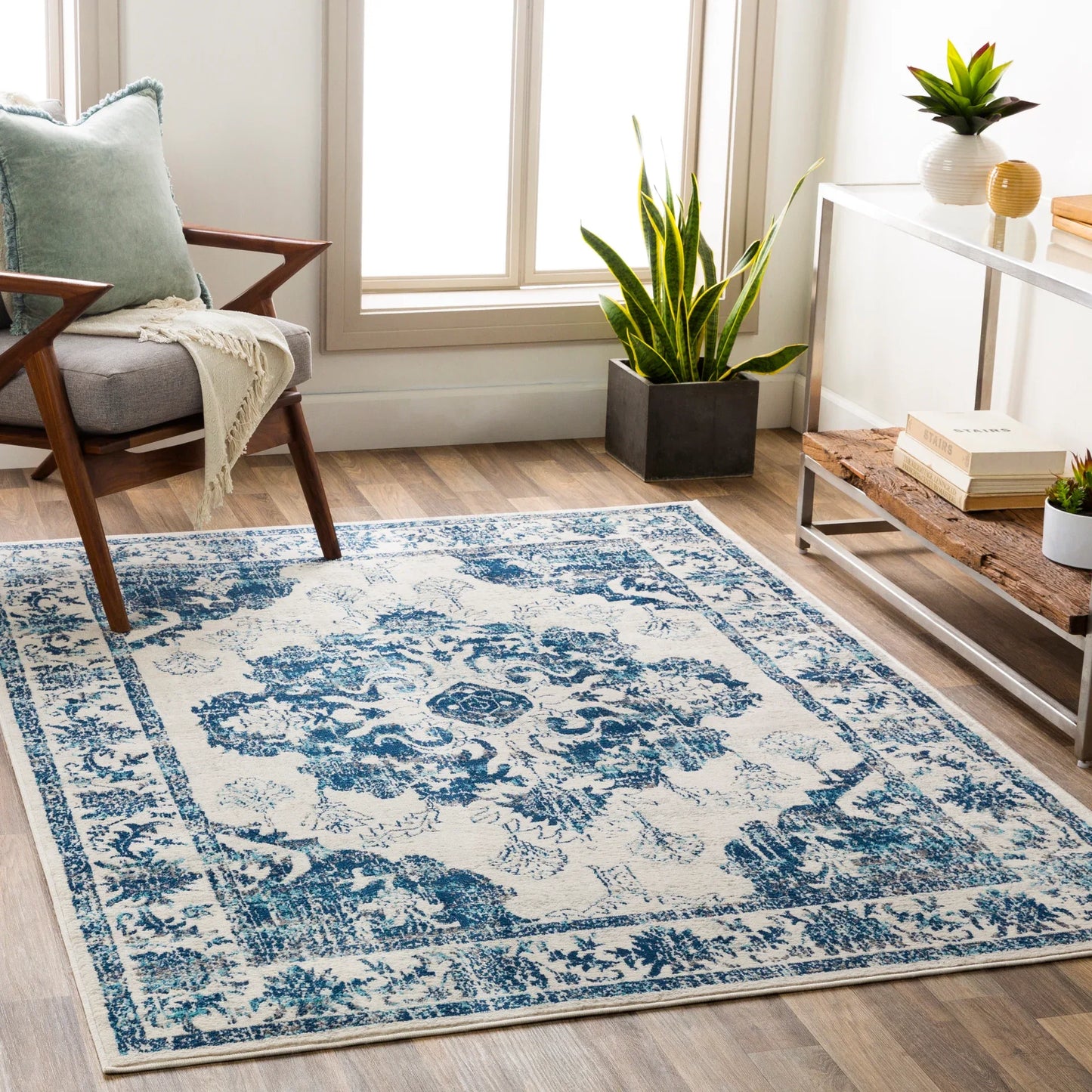 Floransa Machine Woven Rug Livabliss Floransa