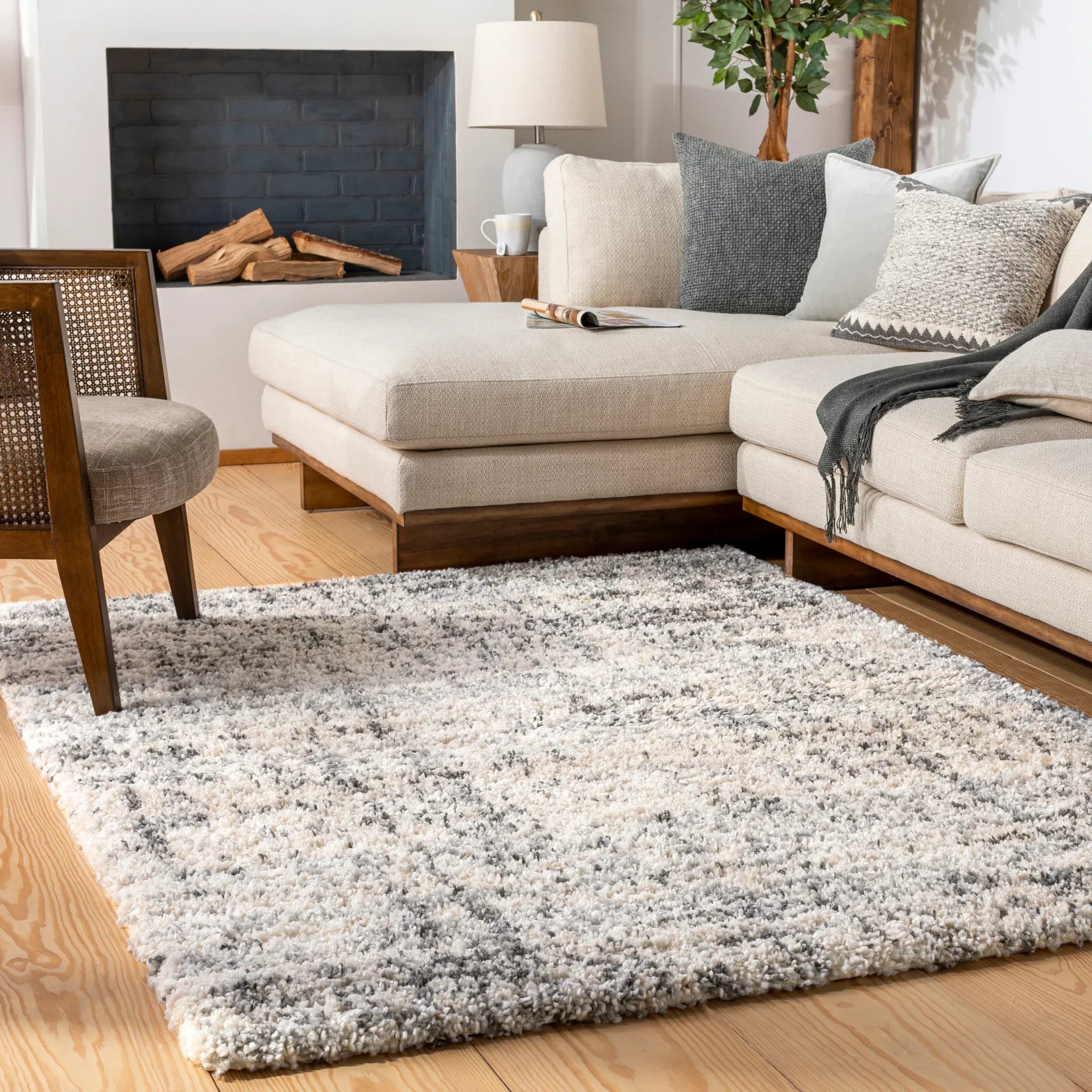Eskimo Shag Machine Woven Rug Livabliss Eskimo Shag