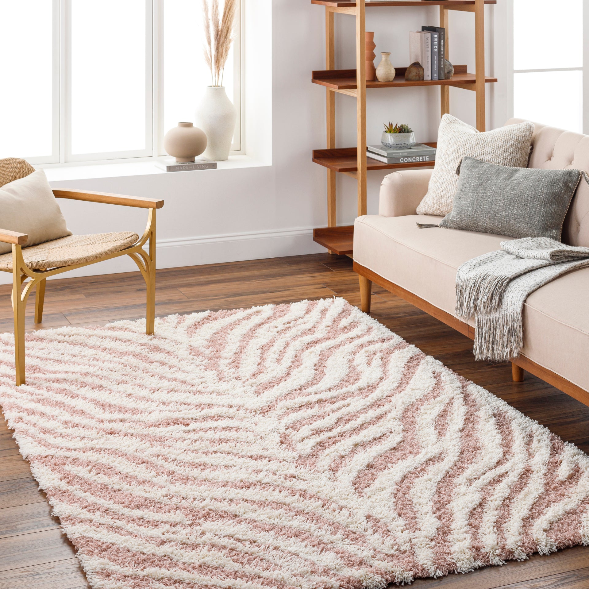 Urban Shag Machine Woven Rug Livabliss Urban Shag