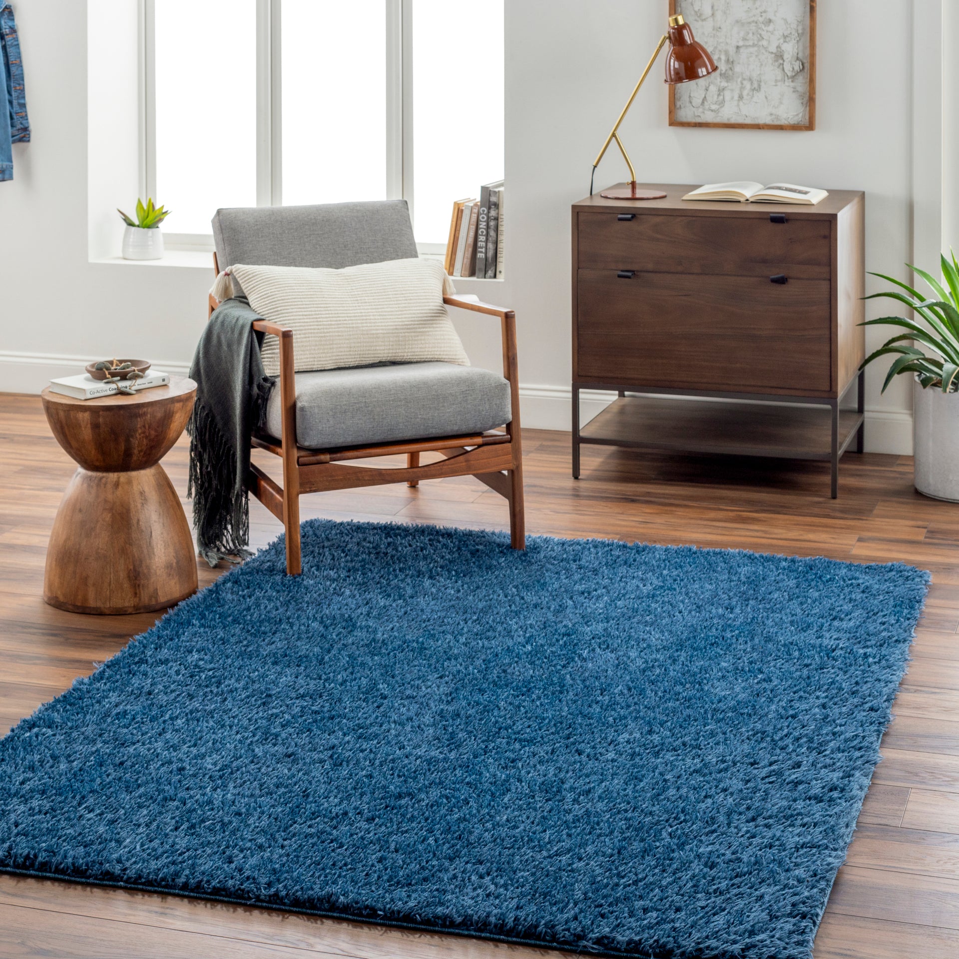 Moda Shag Machine Woven Rug Livabliss Moda Shag