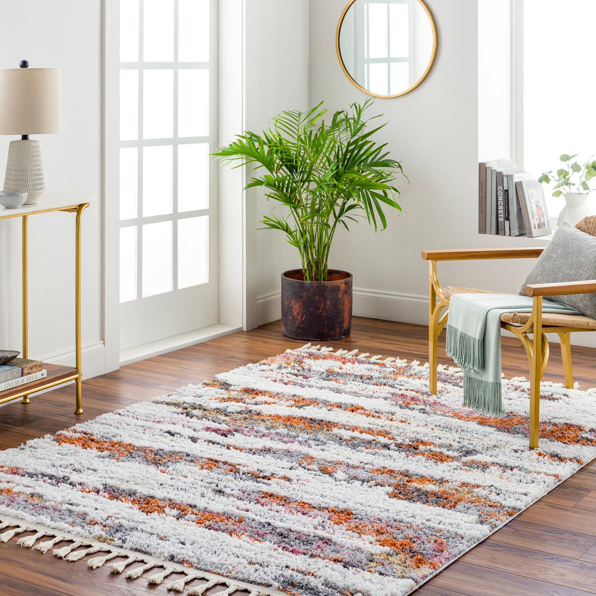 Polaris Machine Woven Rug Livabliss Polaris