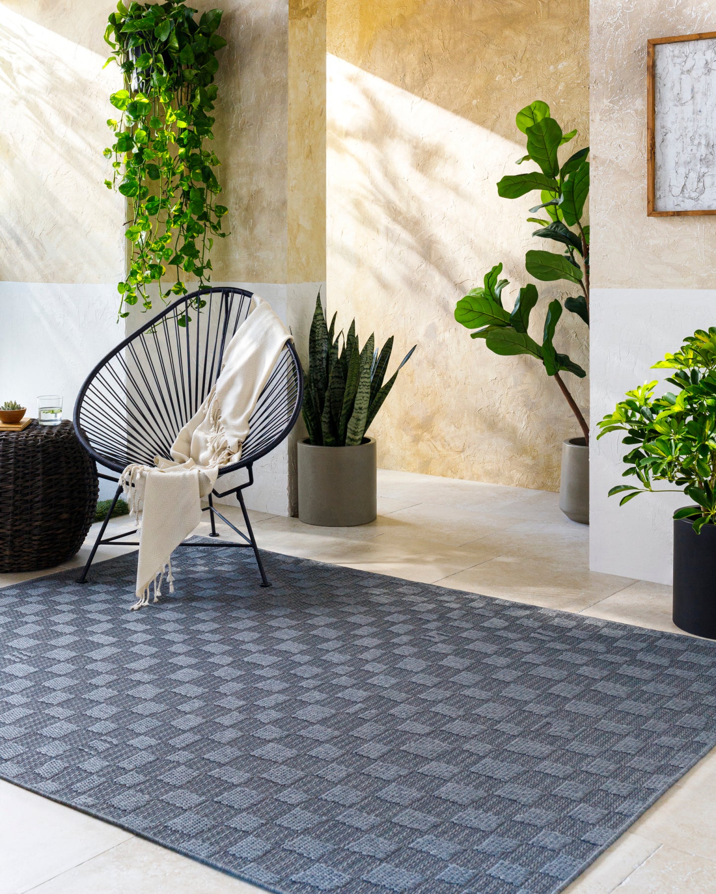 Sandra Machine Woven Rug Livabliss Sandra