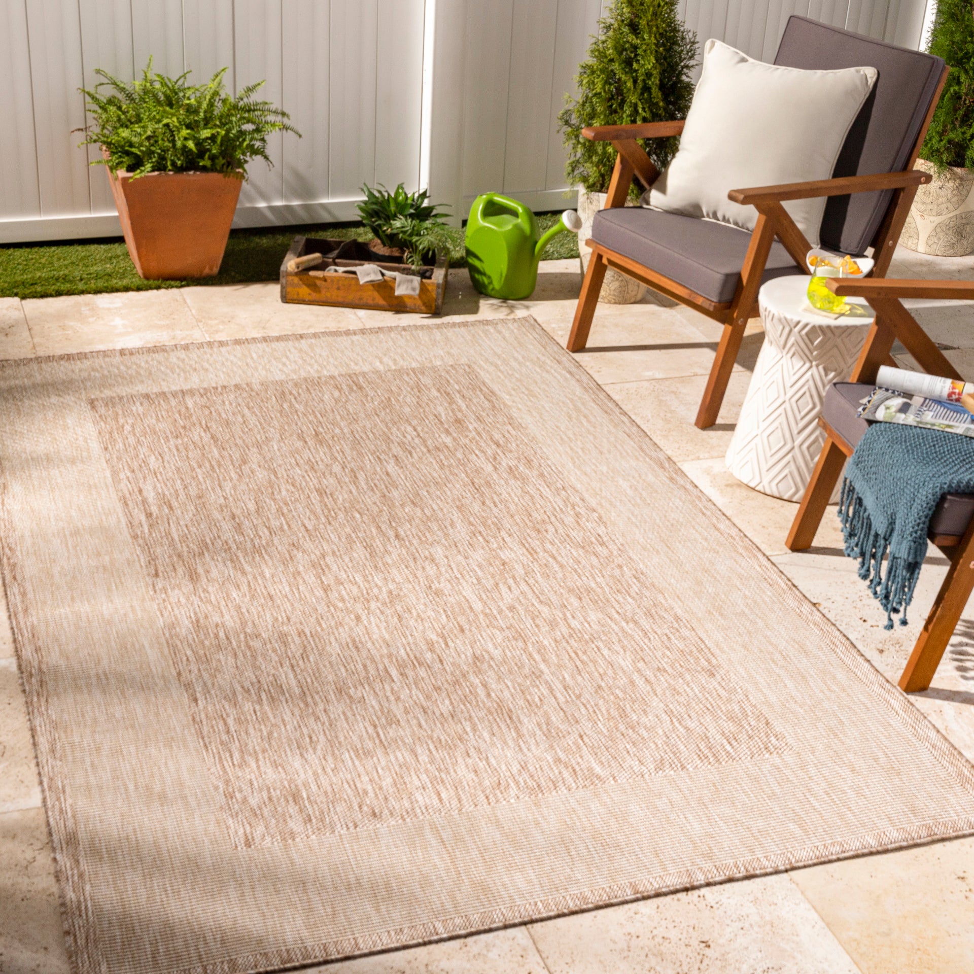 Tuareg Machine Woven Rug Livabliss Tuareg