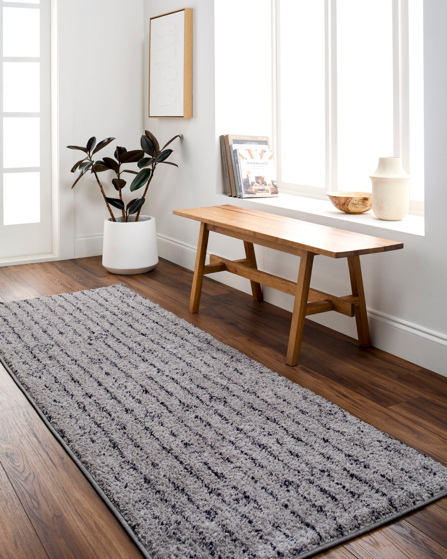 Lykke Machine Woven Rug Livabliss Lykke