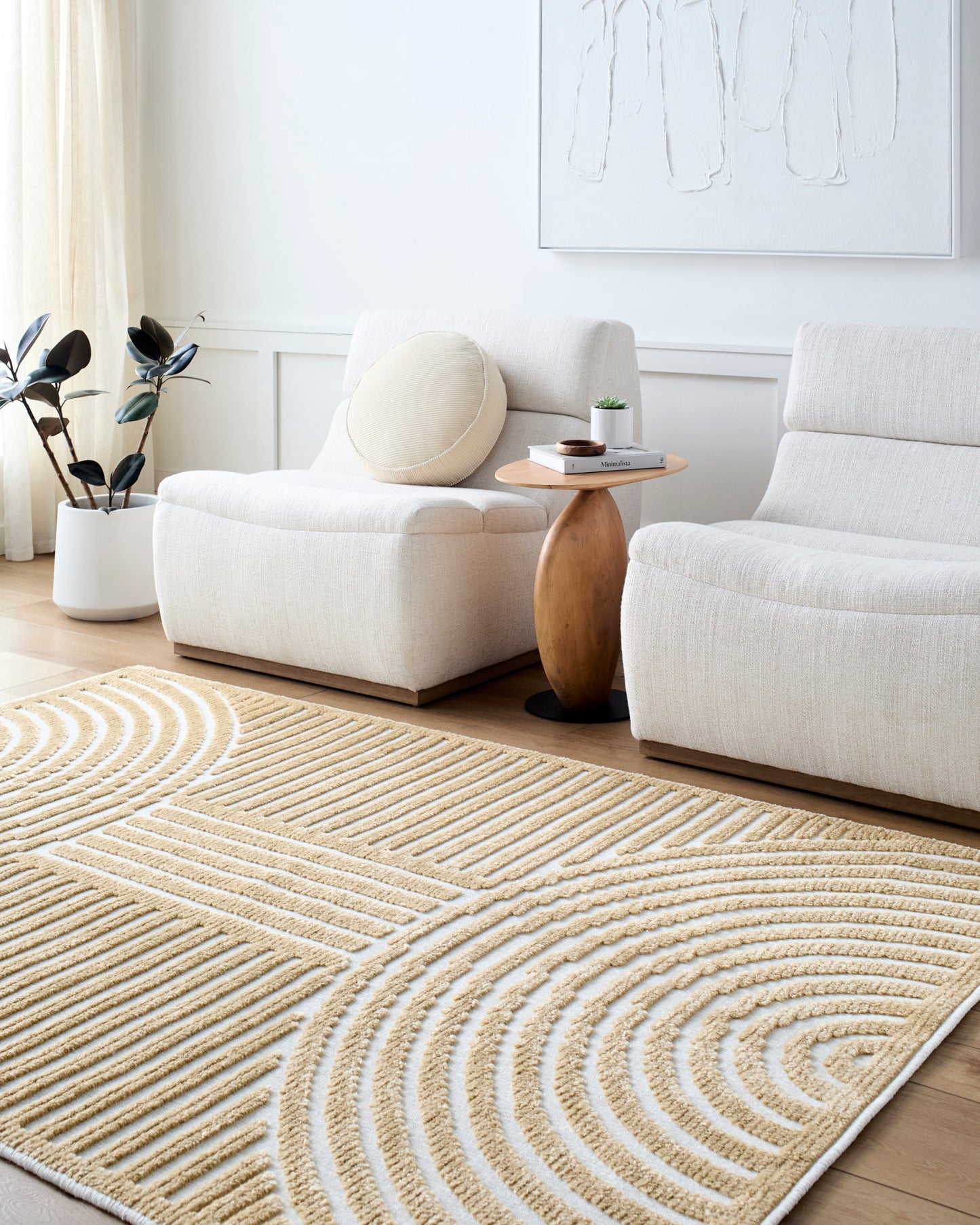 Lyna Machine Woven Rug Livabliss Lyna