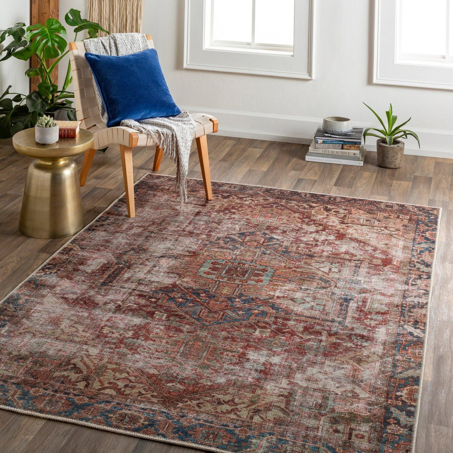 Amelie Machine Woven Rug Livabliss Amelie