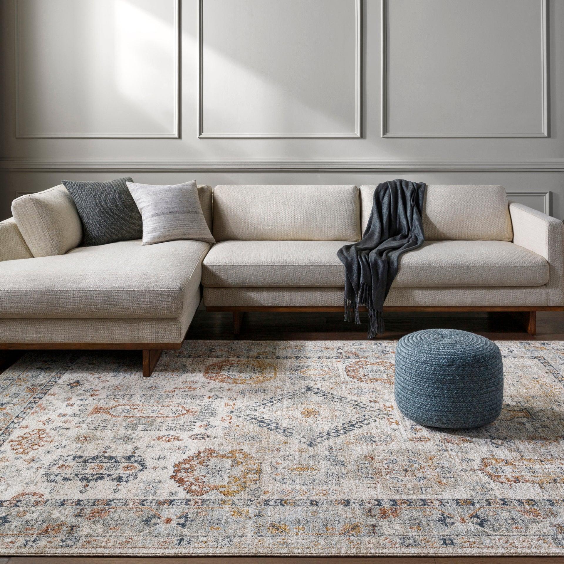 Beckham Machine Woven Rug Livabliss Beckham