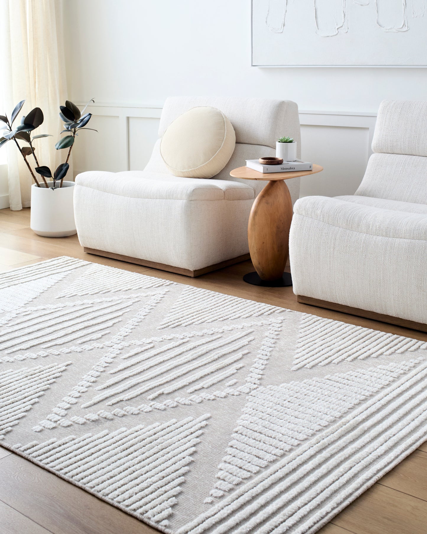 Lyna Machine Woven Rug Livabliss Lyna